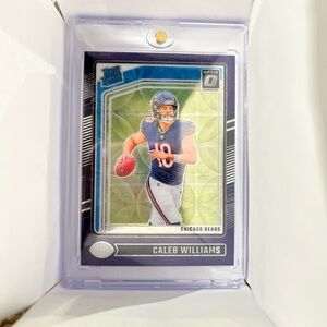 🔥CALEB WILLIAMS RAW ROOKIE CARD 2024 #201
